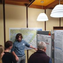 Pavel Krýsa presenting his poster at SSCHE international conference (Slovakia, 2022)